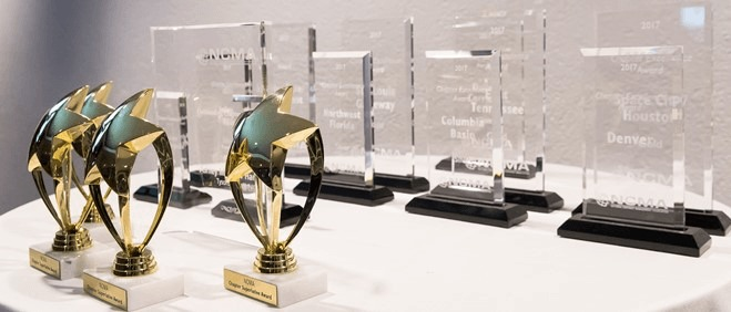 Chapter Excellence Awards won by the NCMA Denver Chapter